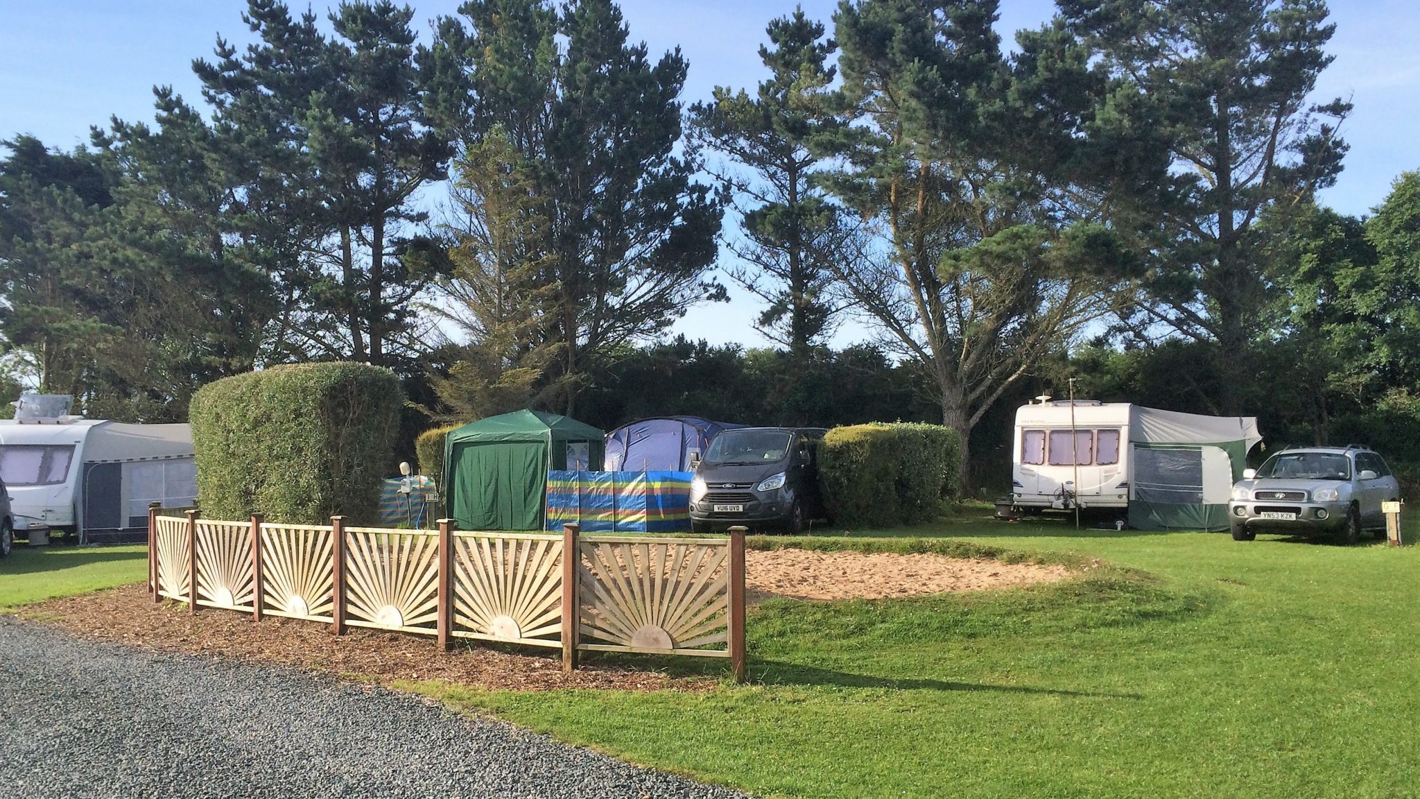 Quiet Touring Holiday Park in Cornwall